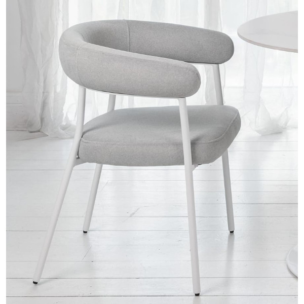 Стул Vetro Mebel M-230 Устричный/белый-1