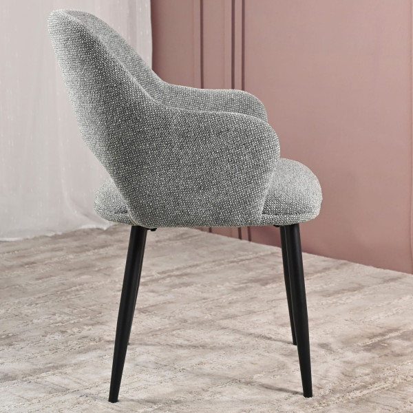 Стул Vetro Mebel M-234 Холодный серый/черный-5