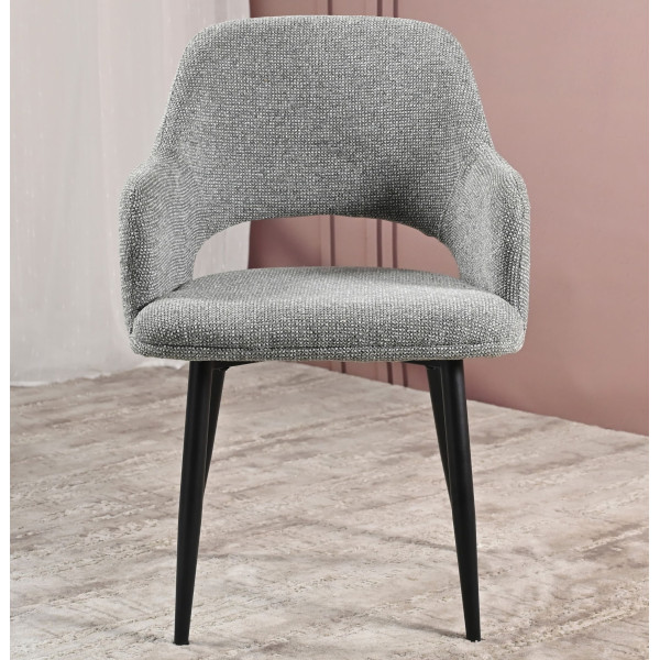 Стул Vetro Mebel M-234 Холодный серый/черный-4