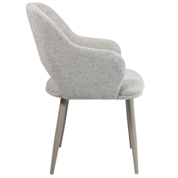 Стілець Vetro Mebel M-234 Натуральний льон/капучино-11