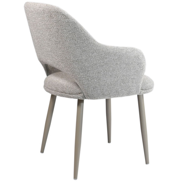 Стілець Vetro Mebel M-234 Натуральний льон/капучино-12