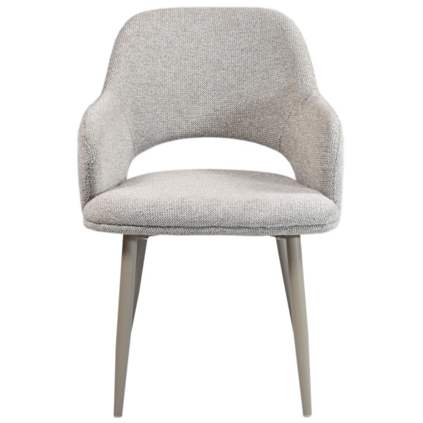 Стілець Vetro Mebel M-234 Натуральний льон/капучино-10