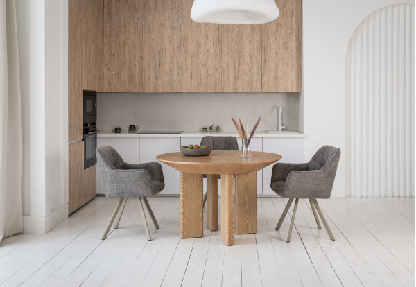 Стілець Vetro Mebel M-235 Сірий агат/капучіно-2