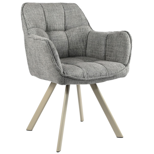 Стілець Vetro Mebel M-235 Сірий агат/капучіно-0