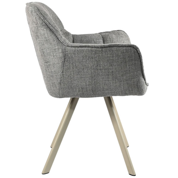 Стілець Vetro Mebel M-235 Сірий агат/капучіно-5