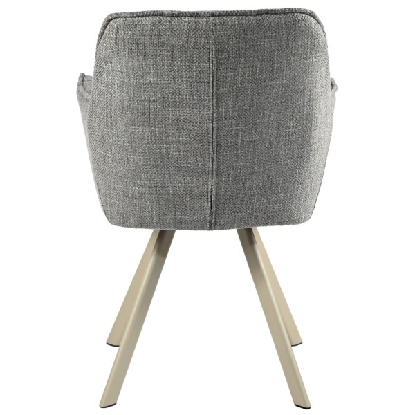 Стілець Vetro Mebel M-235 Сірий агат/капучіно-7