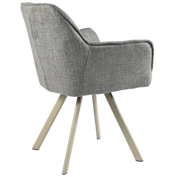 Стілець Vetro Mebel M-235 Сірий агат/капучіно-6