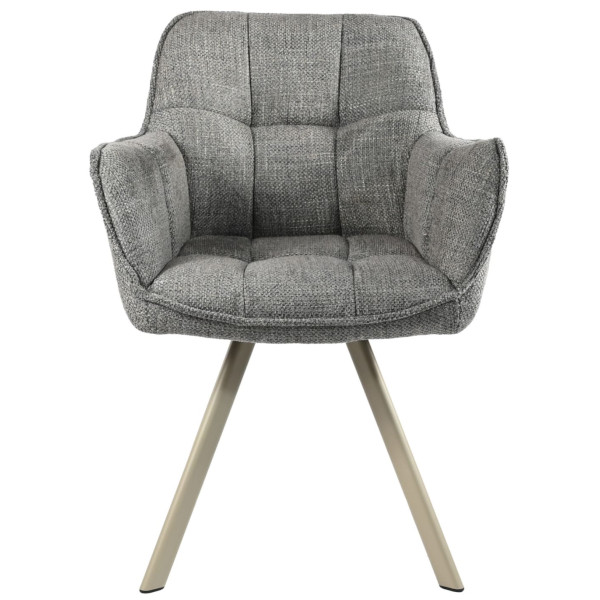 Стілець Vetro Mebel M-235 Сірий агат/капучіно-4