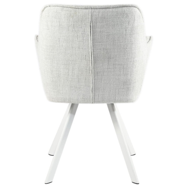 Стілець Vetro Mebel M-235 Сніжно-білий/білий-9