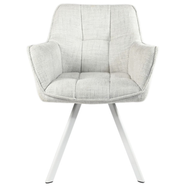 Стілець Vetro Mebel M-235 Сніжно-білий/білий-6