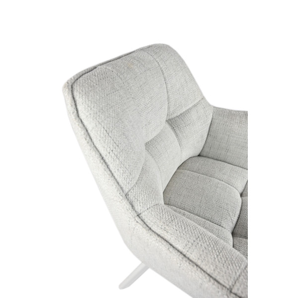 Стілець Vetro Mebel M-235 Сніжно-білий/білий-12