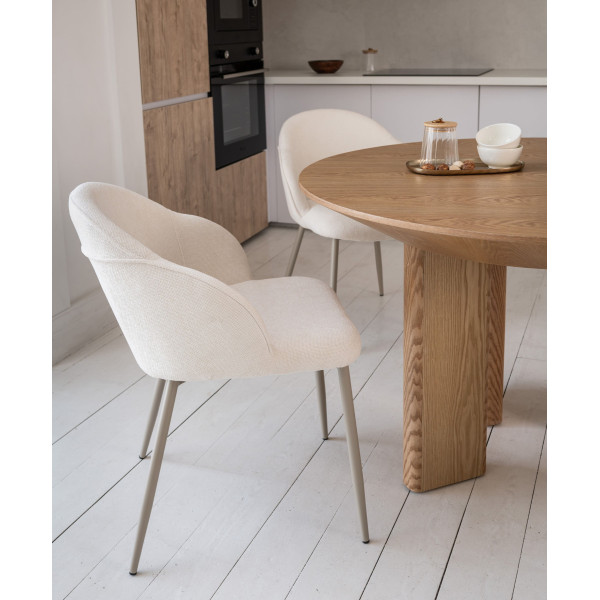 Стілець Vetro Mebel M-236 Маршмеллоу/капучино-1