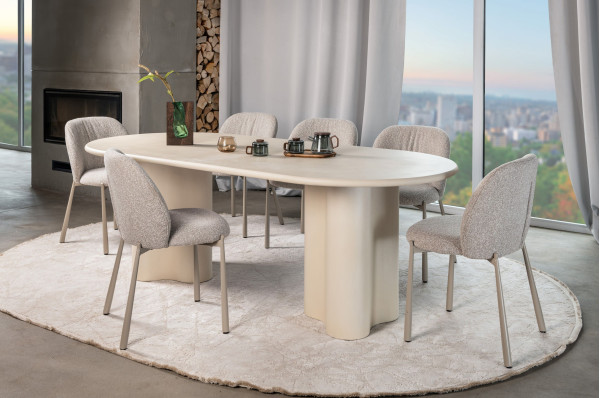 Стул Vetro Mebel M-238 Гардения/капучино-3