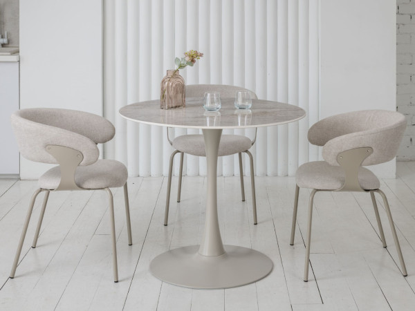 Стілець Vetro Mebel M-239 Тауп/капучино-6