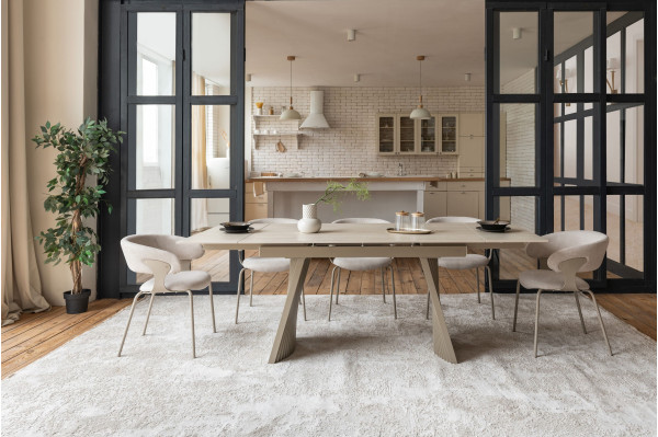 Стілець Vetro Mebel M-239 Тауп/капучино-2