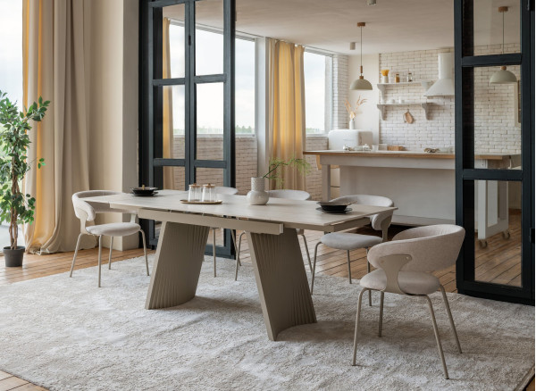 Стілець Vetro Mebel M-239 Тауп/капучино-3