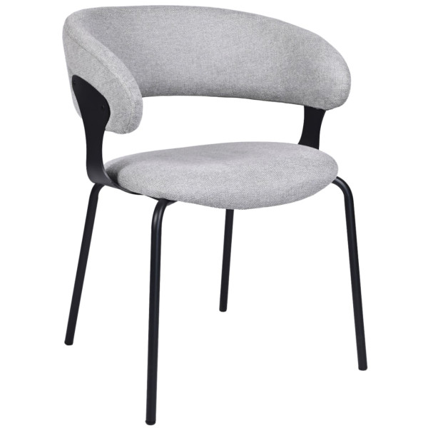 Стул Vetro Mebel M-239 Пепельный/черный-0