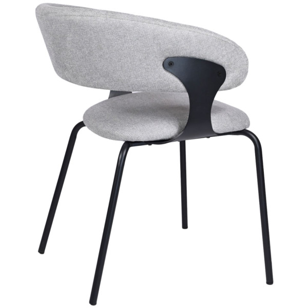 Стул Vetro Mebel M-239 Пепельный/черный-5