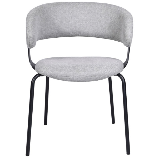 Стул Vetro Mebel M-239 Пепельный/черный-3