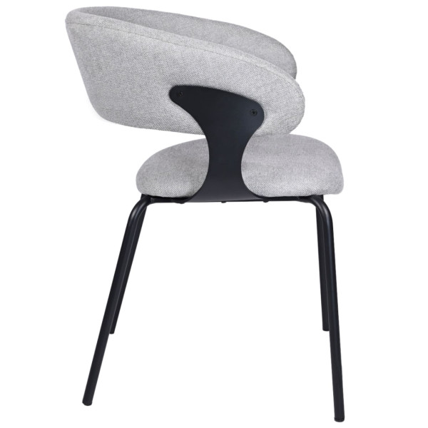 Стул Vetro Mebel M-239 Пепельный/черный-4