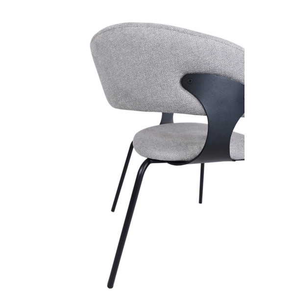 Стул Vetro Mebel M-239 Пепельный/черный-11