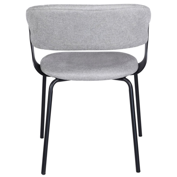 Стул Vetro Mebel M-239 Пепельный/черный-6