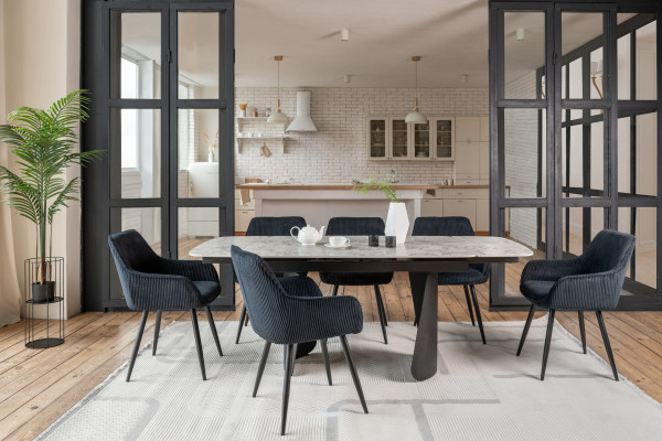 Стілець Vetro Mebel M-240 Чорний/чорний-3