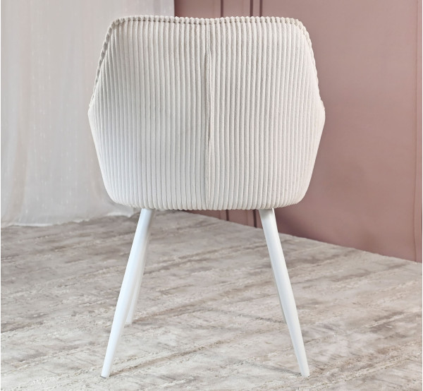 Стілець Vetro Mebel M-240 Білий антик/білий-5