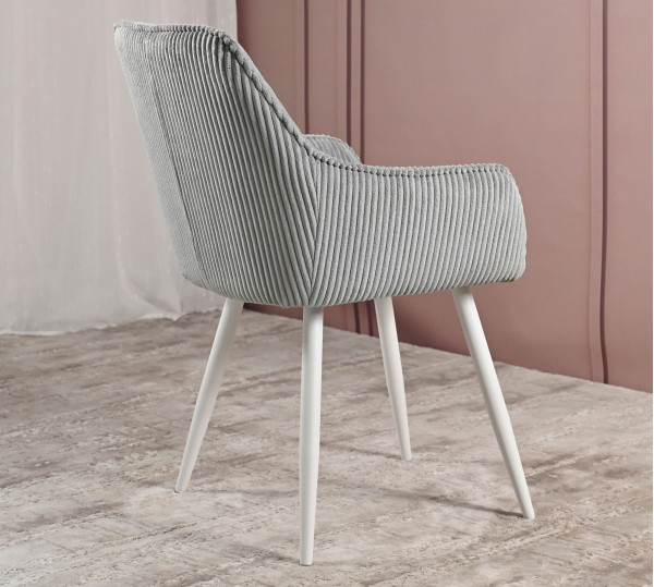 Стілець Vetro Mebel M-240 Сивий/білий-4