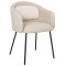 Стул Vetro Mebel M-242 Кокосовое молоко/черный-0-thumb