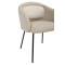 Стул Vetro Mebel M-242 Кокосовое молоко/черный-5-thumb