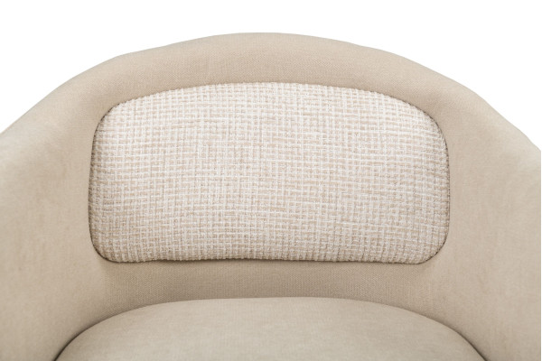 Стул Vetro Mebel M-242 Кокосовое молоко/черный-7