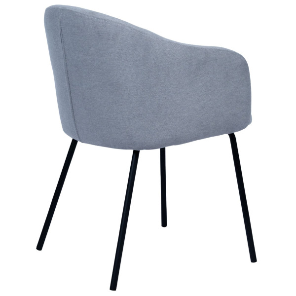 Стул Vetro Mebel M-242 Туманный серый/черный-3