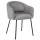 Стілець Vetro Mebel M-242 Туманний сірий/чорний