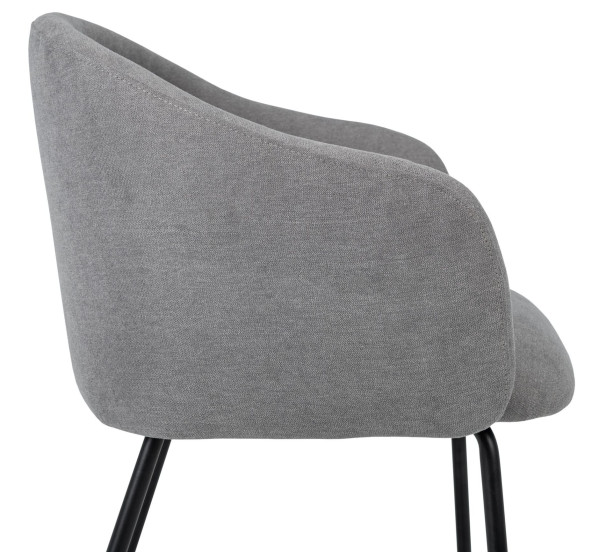 Стул Vetro Mebel M-242 Туманный серый/черный-5