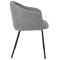 Стул Vetro Mebel M-242 Туманный серый/черный-2-thumb