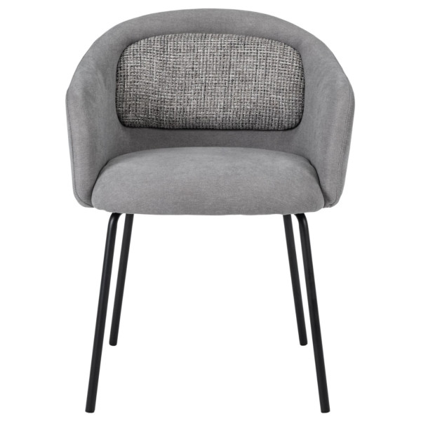Стул Vetro Mebel M-242 Туманный серый/черный-1