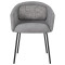 Стул Vetro Mebel M-242 Туманный серый/черный-1-thumb