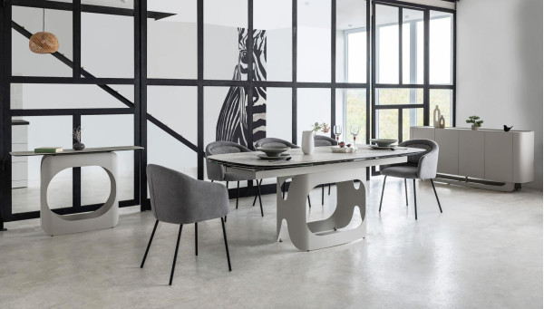 Стул Vetro Mebel M-242 Туманный серый/черный-14