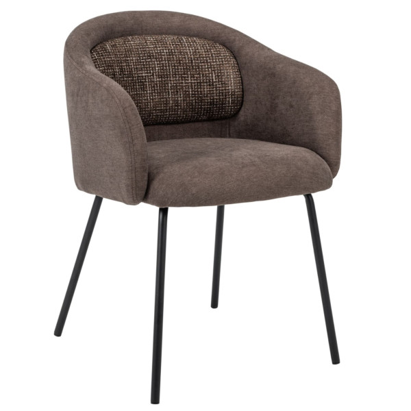 Стул Vetro Mebel M-242 Шоколадный/черный-0