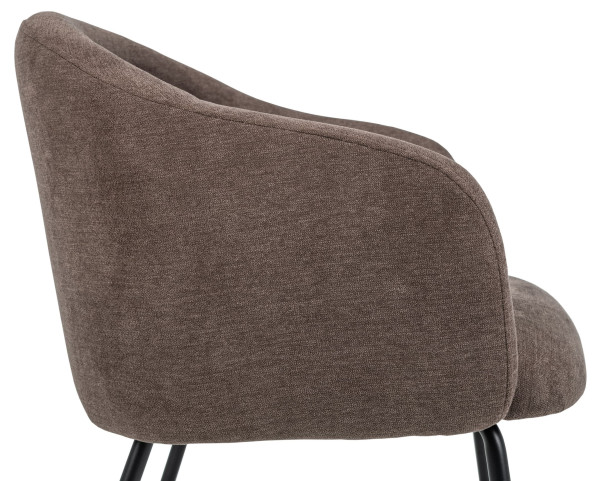 Стул Vetro Mebel M-242 Шоколадный/черный-8