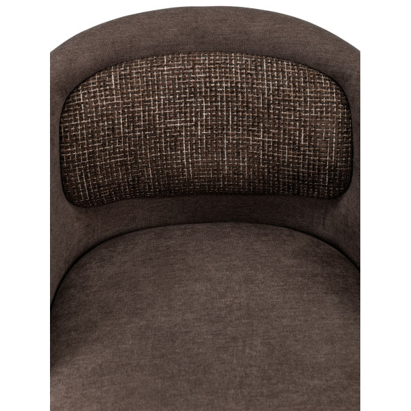 Стул Vetro Mebel M-242 Шоколадный/черный-6