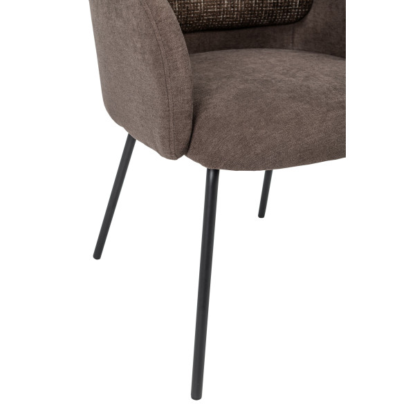 Стул Vetro Mebel M-242 Шоколадный/черный-9