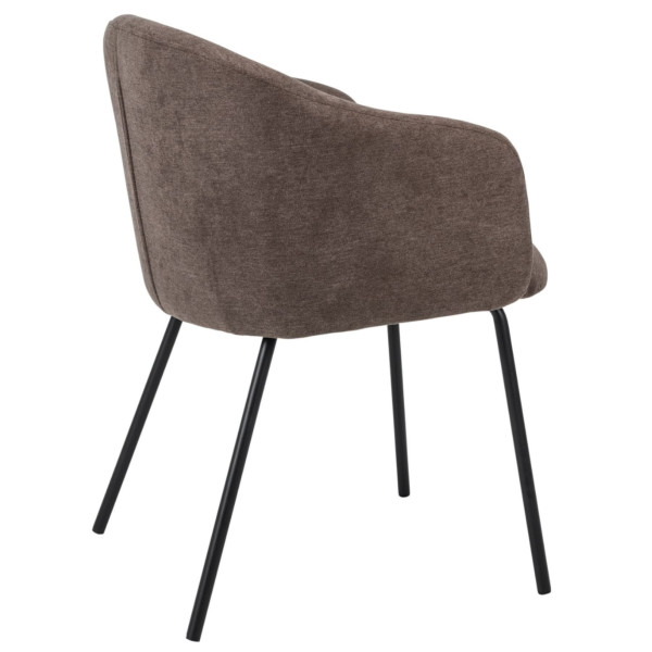 Стул Vetro Mebel M-242 Шоколадный/черный-3