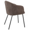 Стул Vetro Mebel M-242 Шоколадный/черный-3-thumb