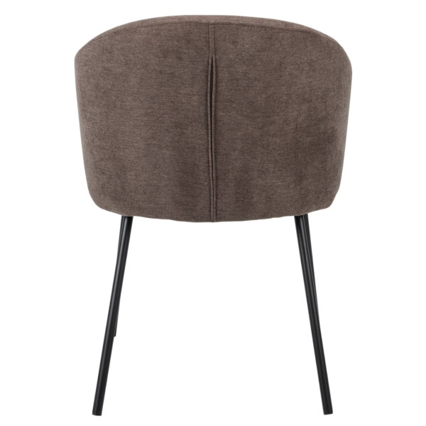 Стул Vetro Mebel M-242 Шоколадный/черный-4