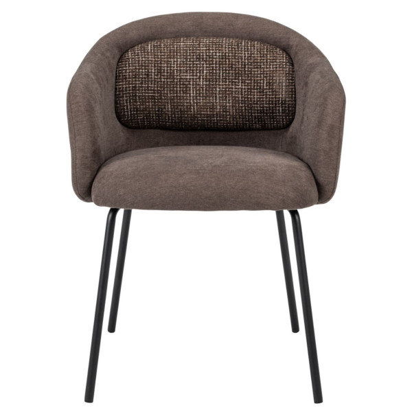 Стул Vetro Mebel M-242 Шоколадный/черный-1