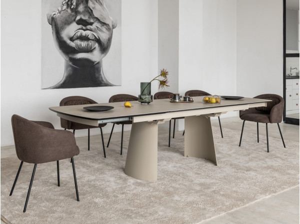 Стул Vetro Mebel M-242 Шоколадный/черный-14