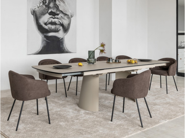 Стул Vetro Mebel M-242 Шоколадный/черный-15