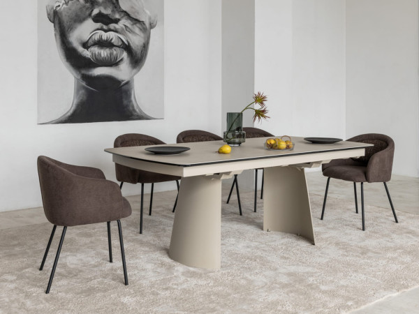 Стул Vetro Mebel M-242 Шоколадный/черный-13